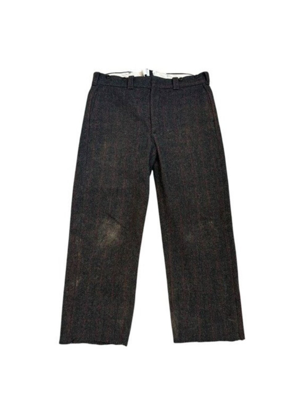 Woolrich Men's 36x28 Vintage Wool Pants Retro Made in USA Hunting Distressed